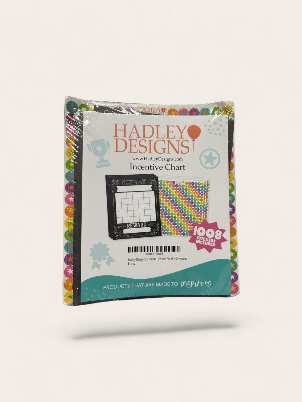 Hadley Designs Kids Incentive Reward Chart Set 25 Charts and 1,008 Stickers